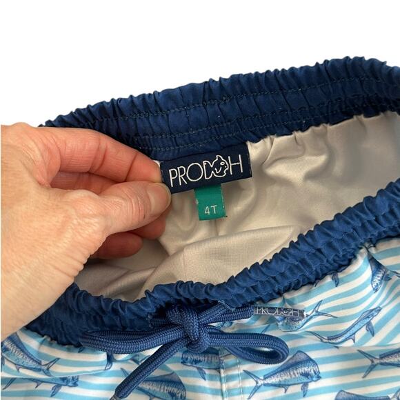 PRODOH Boys Boogie Board Swim Trunks Size 4T - Picture 4 of 5